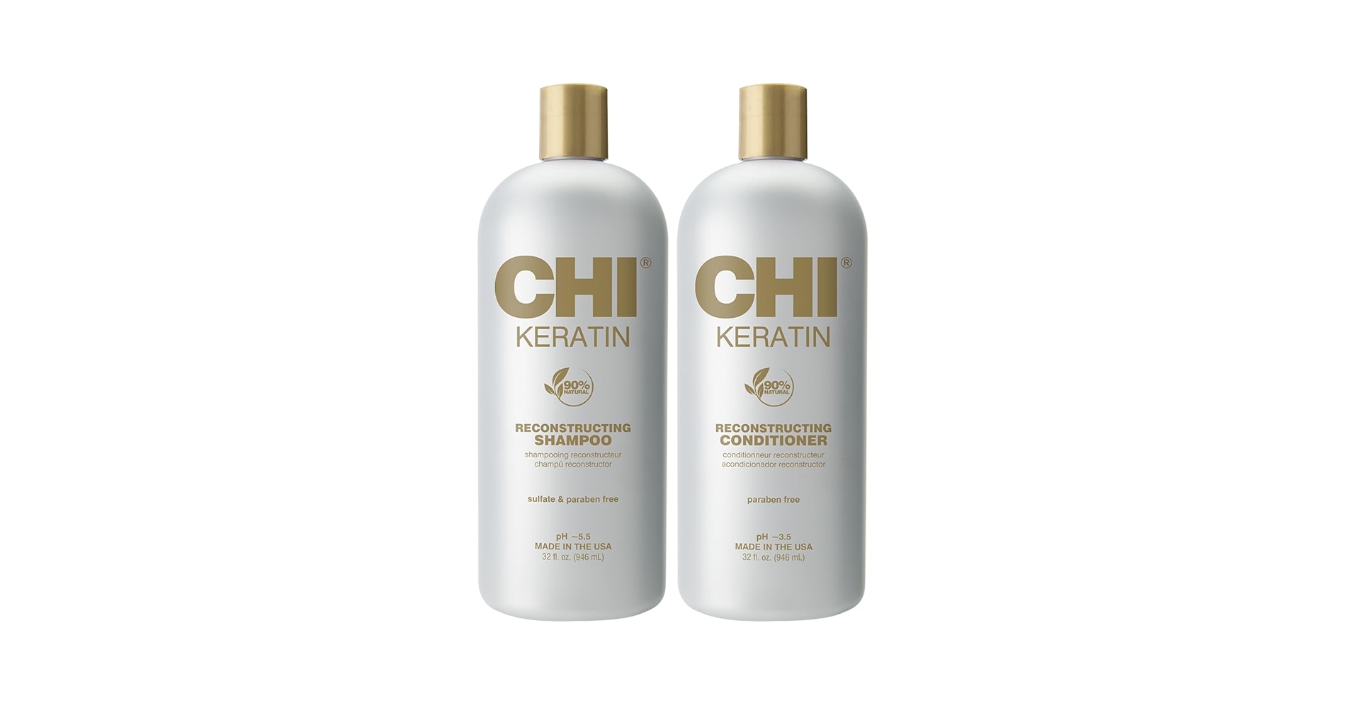 Amazon.com : CHI Moisturize It Duo Keratin Shampoo